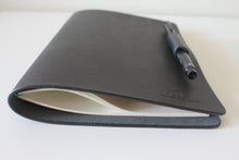 Load image into Gallery viewer, Handmade unique leather notebook, a premium quality