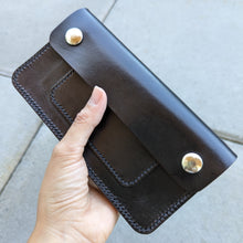 Load image into Gallery viewer, TALL - a fine big capacity leather wallet