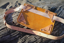 Load image into Gallery viewer, Handmade leather handbag - made in Canada - waist and cross body wear.