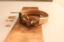 Load image into Gallery viewer, Sailor bracelet from handmade leather 
