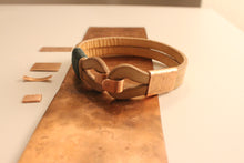 Load image into Gallery viewer, Sailor bracelet from handmade leather