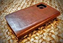 Load image into Gallery viewer, iphone/ android phone leather case - handmade leather.