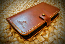 Load image into Gallery viewer, iphone/ android phone leather case - handmade leather.