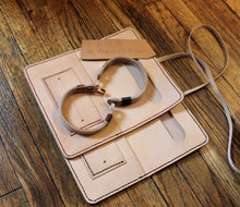 Load image into Gallery viewer, Handmade leather pouch - Tobacco pouch - Handstitched