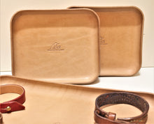 Load image into Gallery viewer, catch all leather trays utility trays made in Canada