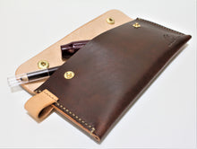 Load image into Gallery viewer, leather case and leather accessories in Vancouver, handmade in Canada