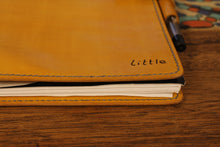 Load image into Gallery viewer, Custom made leather binder/ note book