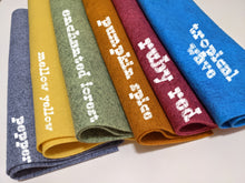 Load image into Gallery viewer, wool blend felt used for crafting leather trays in Vancouver Canada