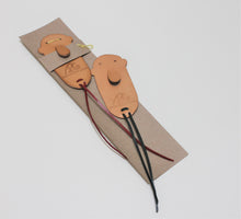 Load image into Gallery viewer, Handmade leather bookmark Vancouver, unique and funny gift made in Canada
