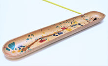 Load image into Gallery viewer, Zen - leather incense burner - yoga and meditation props