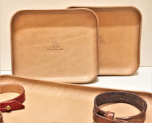 Load image into Gallery viewer, catch all leather trays utility trays made in Canada
